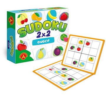 Gra Sudoku 2x2 Owoce-15982