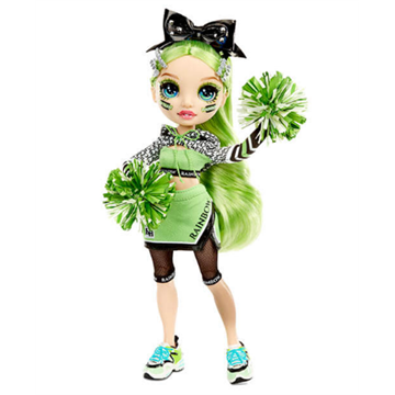 Rainbow High Cheer Doll - Jade Hunter (Green)-18336