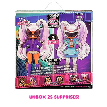 LOL Surprise! OMG Movie Magic Doll- Galaxy Gurl-21386