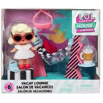 LOL Surprise!Meble+Lalka Leading Baby+Vacay Lounge-25852