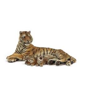 Papo 50156 Tygrysica z młodymi 11,6x12,5x5,8cm-26214