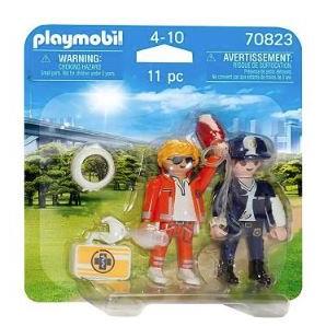 Playmobil 70823 Duo Lekarz pogotowia i policjantka-28621