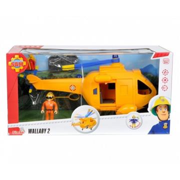 Strażak Sam - Helikopter Wallaby II z Figurką-13525