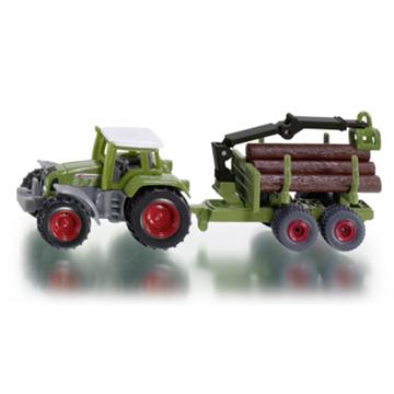SIKU 16 1645 Traktor z Leśną Przyczepą-10107