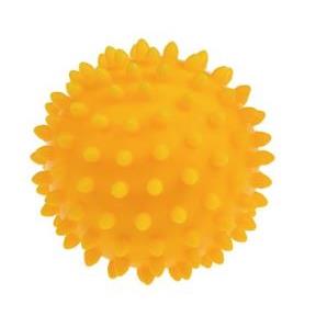 Piłka Sensoryczna do Masażu 9 cm Żółta-28155