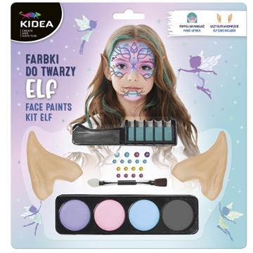 KIDEA Farby do malowania twarzy zestaw ELF-32224