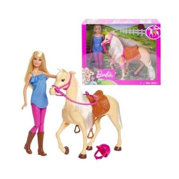 BARBIE - Lalka + Koń Podstawowy-29930