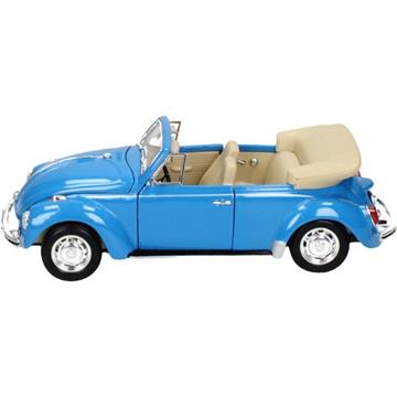 WELLY VW Beetle Cabrio Niebieski 1:24-8479