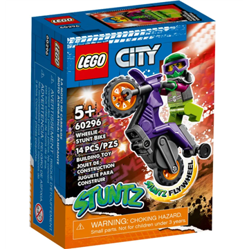 LEGO 60296 Wheelie Na Motocyklu Kaskaderskim-22143